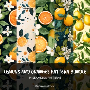 Oranges And Lemons Pattern Bundle
