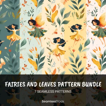 Cute Fairies Pattern Bundle